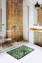 Mijölnir Alfombrilla de Baño 40 x 60 cm de Poliéster Antialérgica Antideslizante